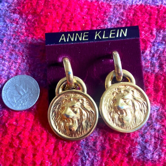 Anne Klein Jewelry Nwt Vintage Anne Klein Lion Clip On Earrings